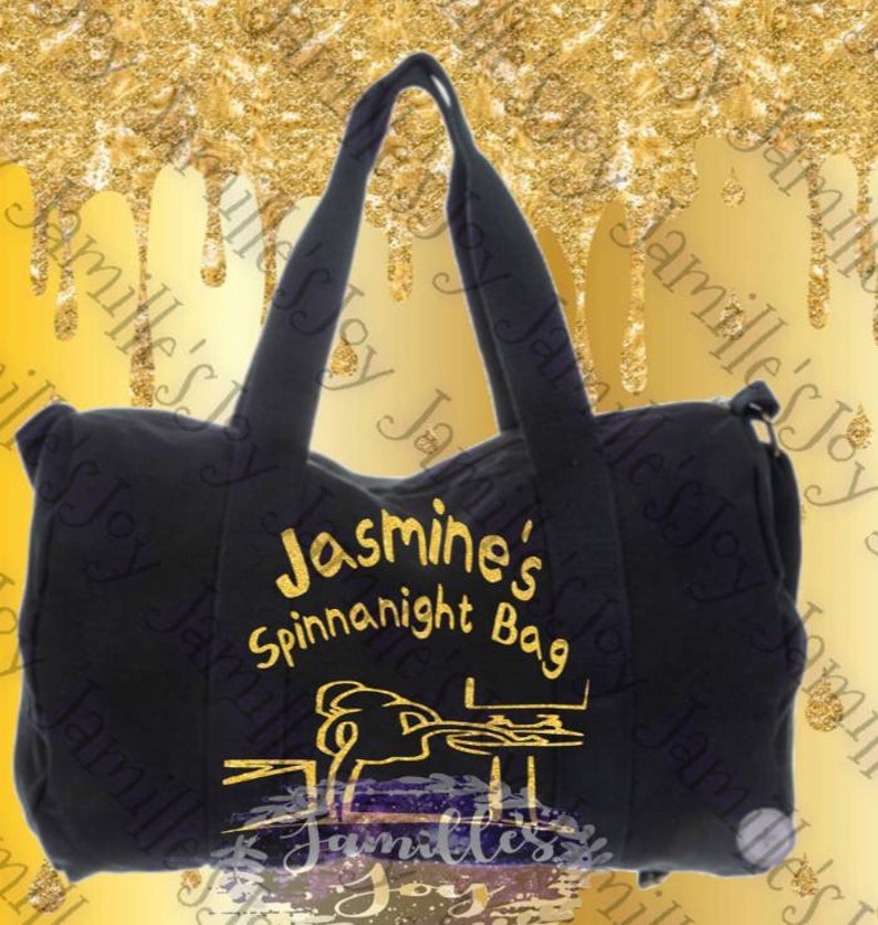 Spinnanight Bag Spend the Night Bag Hoe Bag Sleepover Bag Etsy