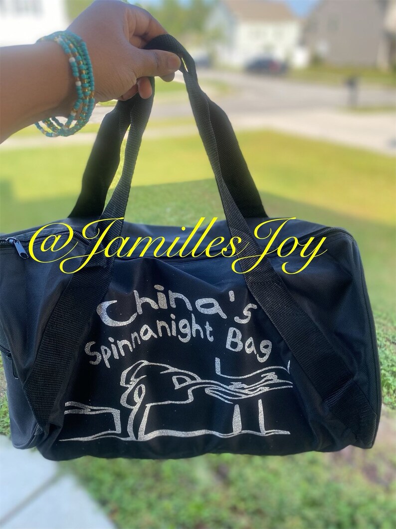 Spinnanight Bag Spend the Night Bag Hoe Bag Sleepover Bag Etsy