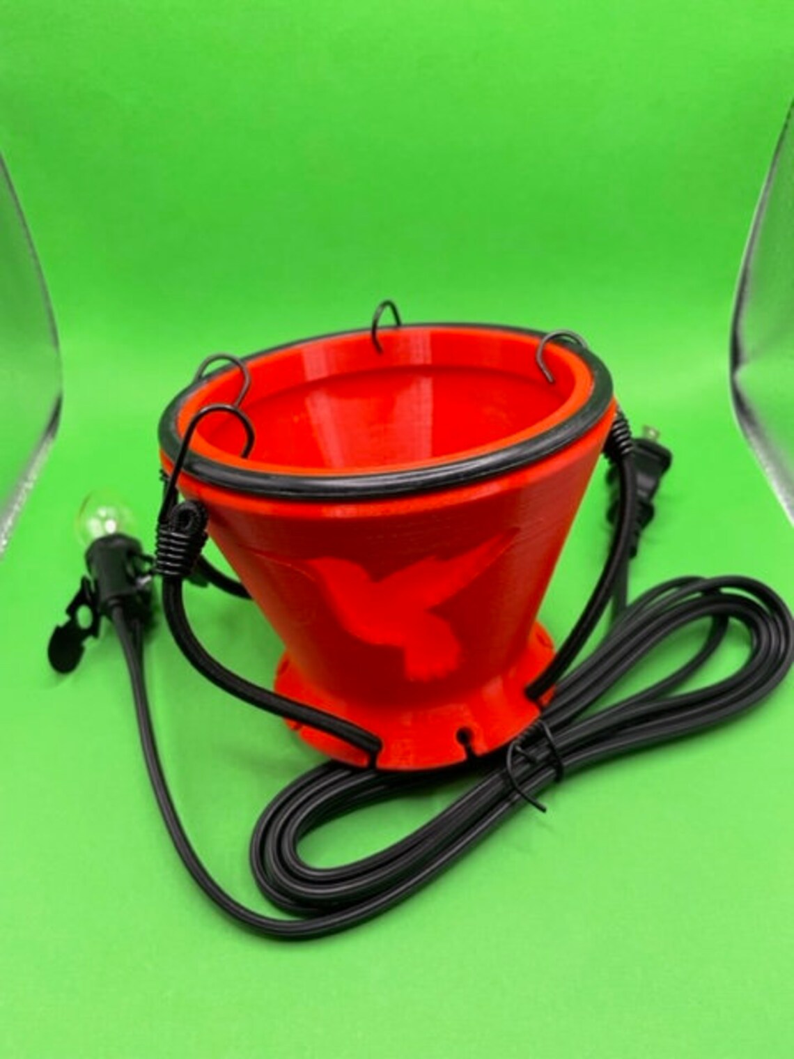 Hummingbird Feeder Heater V2 7W Bulb Included. designed Etsy