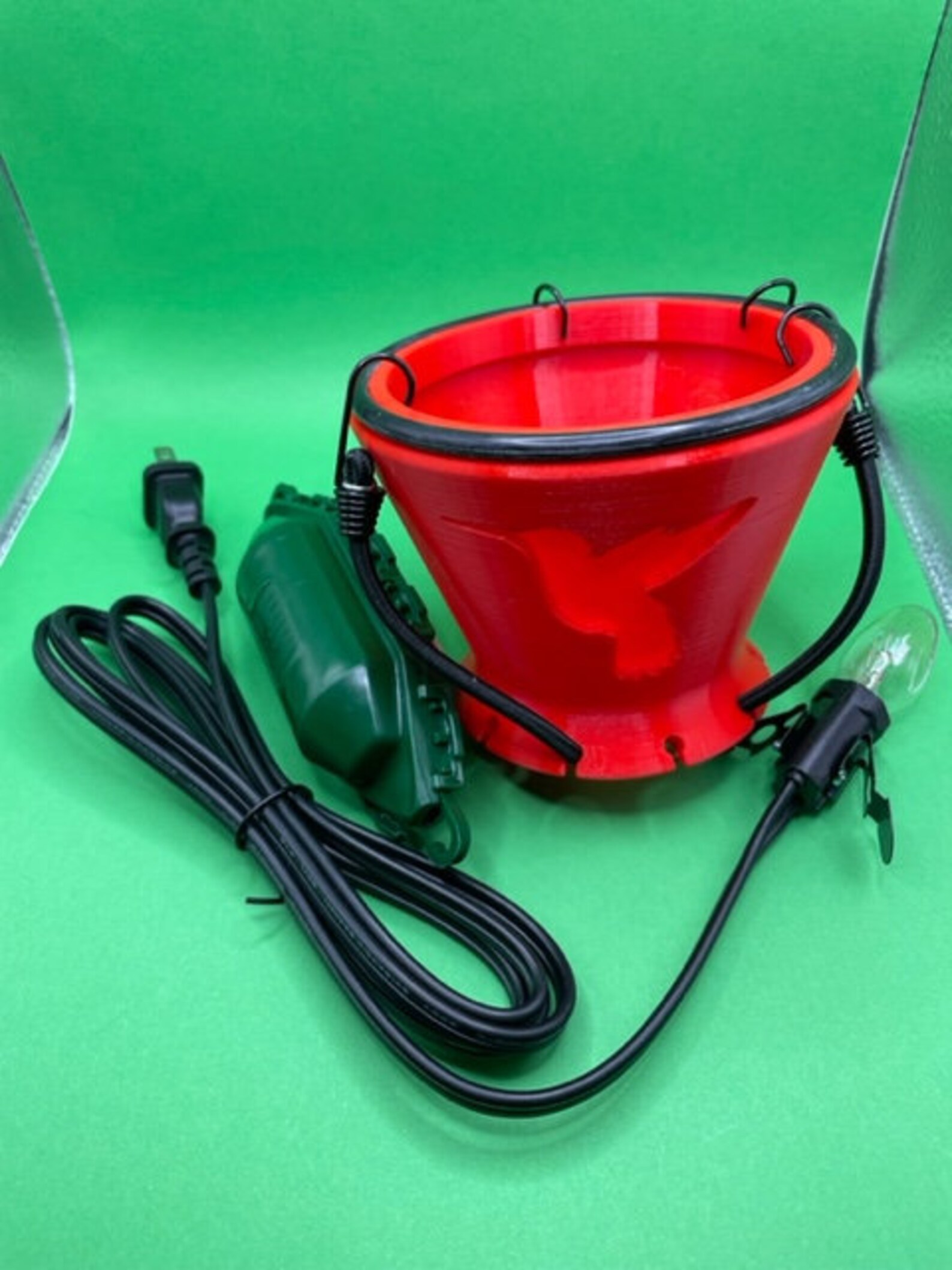 Hummingbird Feeder Heater V2 7W Bulb Included. designed Etsy