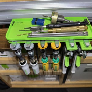 Festool MFT Quick Clamp Rack (NEW Look available) & Bench Dog Tray - USA Made