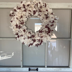 Rag wreath