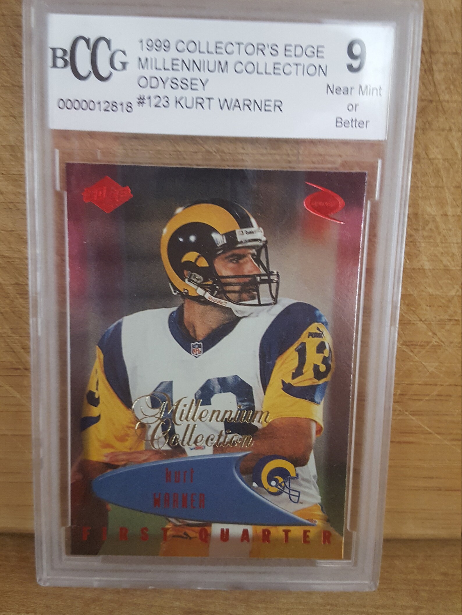 1999 Kurt Warner Rookie Card Etsy