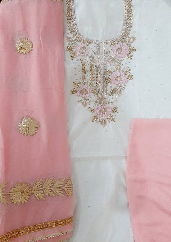 embroidered salwar