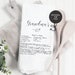 Recipe Towel Handwritten, Christmas Tea Towel, Handwritten Recipe Towel