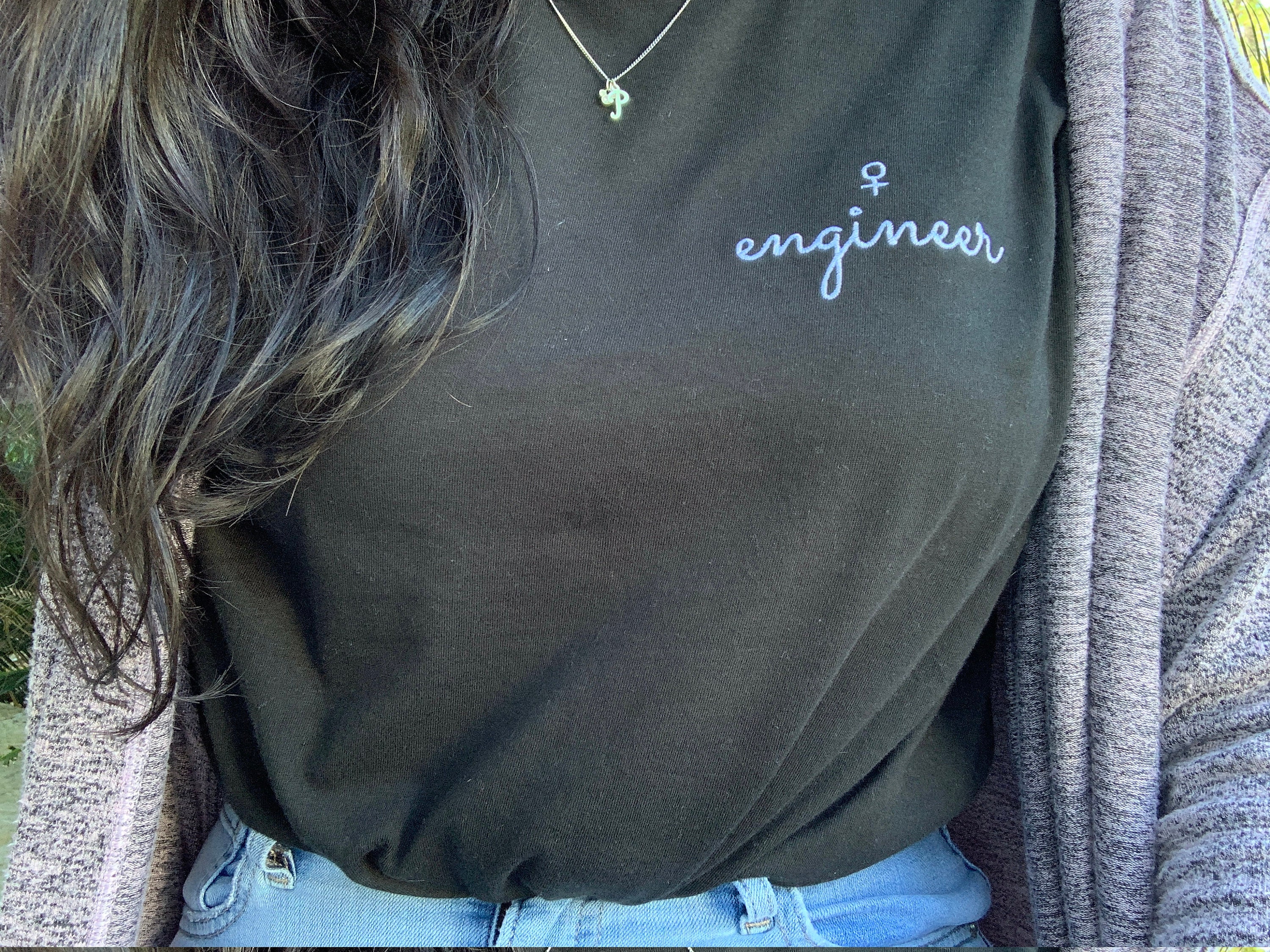Female Engineer Embroidered Tee | Women in Engineering | Stemininst |…