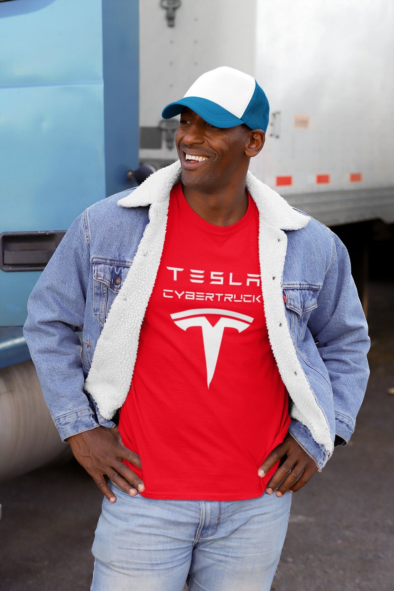 Tesla Cybertruck Shirt Tesla T-Shirt Model S Tshirt Model 3 image 0