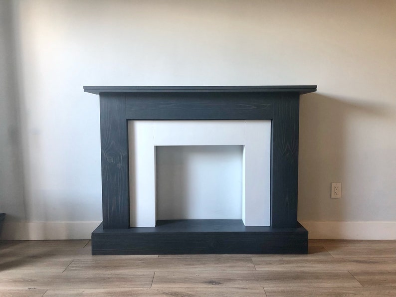 Faux Fireplace & Mantel Etsy