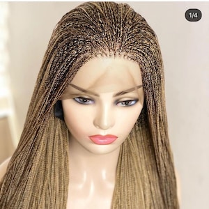 Nano Twist, Micro Braids, Micro Braid Wig, Wig for Black Women, Braid Wig, Lace Wig, Lace Wigs, Twist braided wig, Twist Braid Wig, nano wig