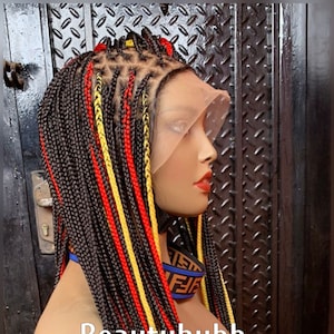 Knotless Braids, Knotless Box braids, wig for black women, Braid Wigs, braids, Full Lace Wig, Full Lace Wigs, Lace Wig, Lace Wigs,
