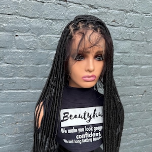 Messy locs, DreadLocks, Faux Locs, Dreadlocs, wig for black women, Braided Wigs, Full Lace Wig, Full Lace Wigs, Lace Wig, Lace Wigs