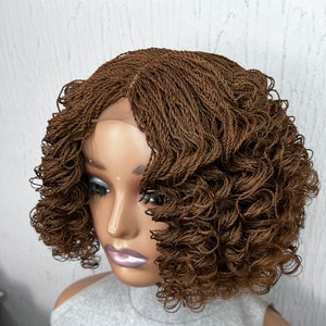Ready to Ship wig, Curly wig, twist wig, Wig for Black Women, Lace Wig, lace wigs, Braided Wigs, Ready to wear wig, Short wig, micro braids