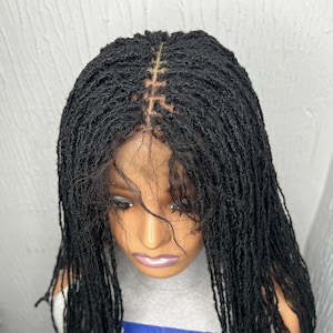 Volle Spitze Perücken, Sister locs, Dreadlocks Perücke, geflochtene Perücken, Zöpfe Perücke, Schwester locs, Full Lace Perücke, Spitzen-Perücken, Perücke, Perücken