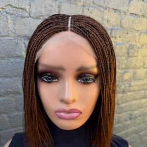 Ready to Ship wig, Box braids, wig for black women, lace wigs, lace wig, micro braids, Ready to wear wig, box braids wig, braids wigs, wigs