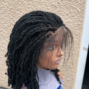Volle Spitze Perücke Dreadlocks Kurze Perücke, Perücke, Zöpfe Perücken, Schwester Locks, Schwester Locks, Volle Spitze Perücke, Volle Spitze Perücken, Lace Perücke, Lace Perücken