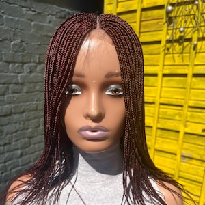 Ready to Ship wig, wig for black women, Braided Wigs, braids wigs, Box Braids, Lace Wig, Lace Wigs, Ready to wear wig, short wig, wigs, wig