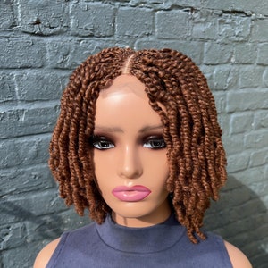 Ready to Ship wig, Soft Kinky Twist, micro braids, braid wig, Twist braids, wig for black women, Lace Wig, Lace Wigs, Ready to wear wigs