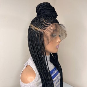 Cornrows, Box braids, wig for black women, Braided Wig, braids wig, black wig, Lace Wig, Lace Wigs, box braid wig, full lace wig, braids