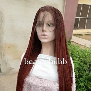 613 Micro Braid Full Lace Wig: Twist Braids, 28-30 Inch