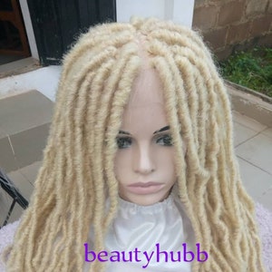 4x4 Lace Closure Messy Locs, DreadLocks, Faux Locs, wig for black women, braids wig, Lace Wig, Lace Wigs, Full Lace Wig, Full Lace Wigs