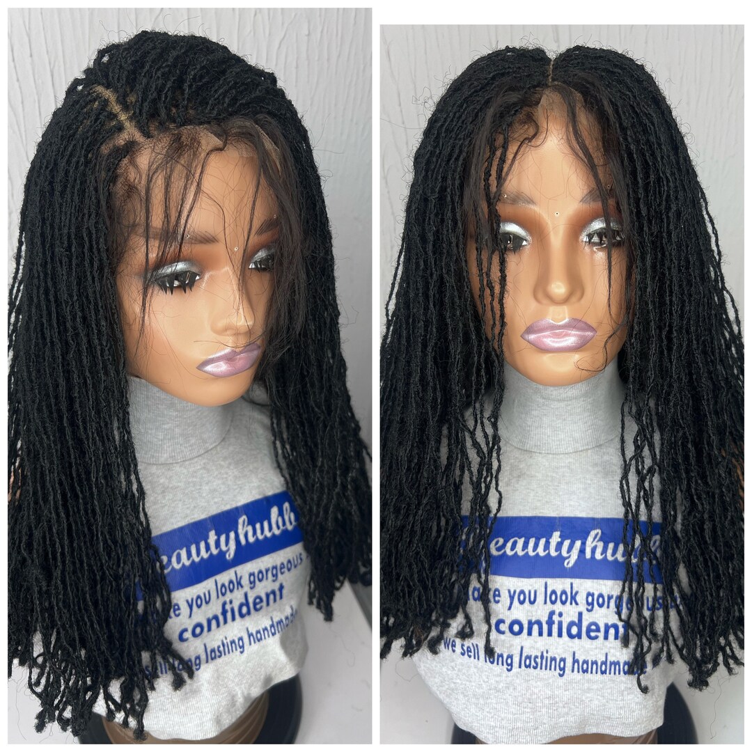 Full Lace Sister Locks Dreadlocks Wig Braided Wigs, Braids Wigs, Lace