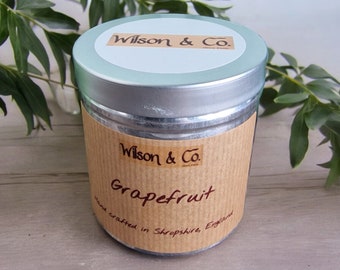 Grapefruit Scented Candle 230g | fruity candle gift | personalised candle