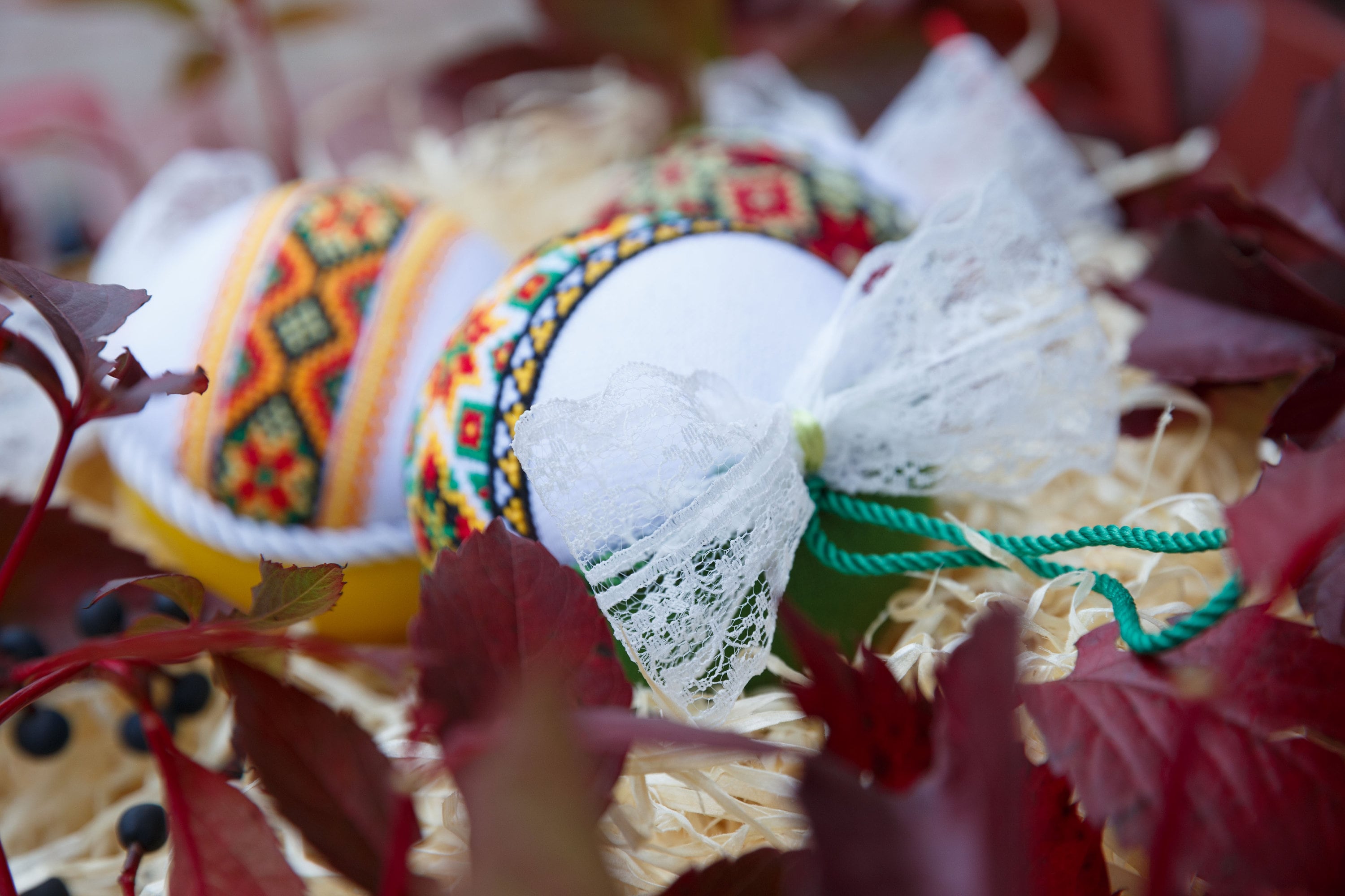 Holiday decor Ukrainian christmas decorations Set of 3 | Etsy
