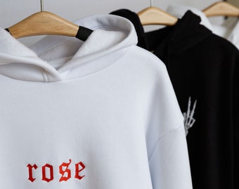cool rose hoodies