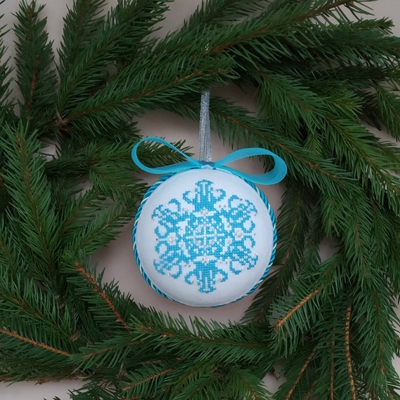 Sapin de Noël flocon de neige flocage blanc 60cm,décoration d'arbre de