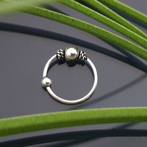 925 Sterling Silver Nose Piercing Nose Ring Plug Piercing Nose Ring Nose Stud