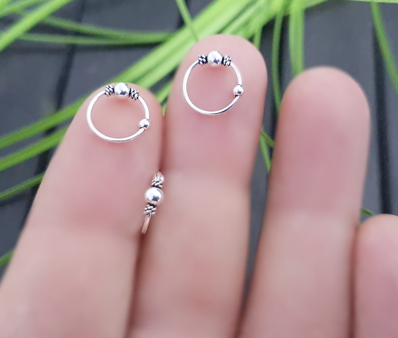 925 Sterling Silver Nose Stud Nose Piercing Nose Plug Nose Etsy