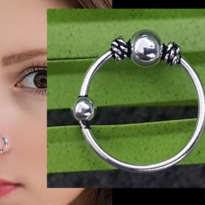 925 Sterling Silver Nose Stud Nose Piercing Nose Stud Nose Ring Plug Piercing Ring
