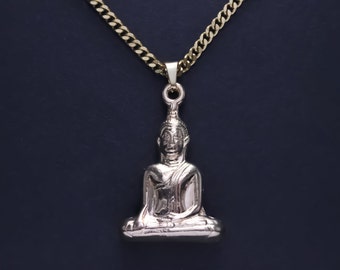 GAUTAMA BUDDHA NECKLACE - Necklace Stylish Gold Necklace - Necklaces for Women - Necklace for Men - Link Necklace - Gold Necklace