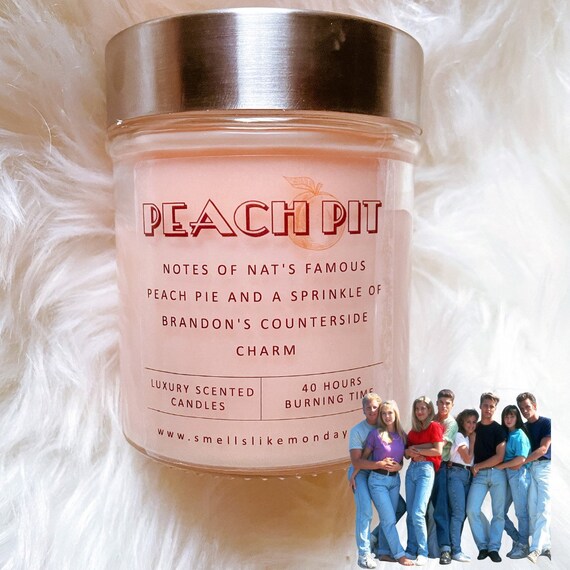 Peach Pit Scented Candle Inspired Fandom Candle Etsy Canada