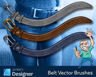 Belt Vector Brushes for Affinity Designer