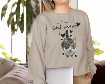 Dog Mom Sweatshirts - Custom Dog Mom Shirt - Dog Mom Shirts - Womens Sweatshirts - Dog Mom T-shirt - Dog Mom Gift - Dog Mom Tee