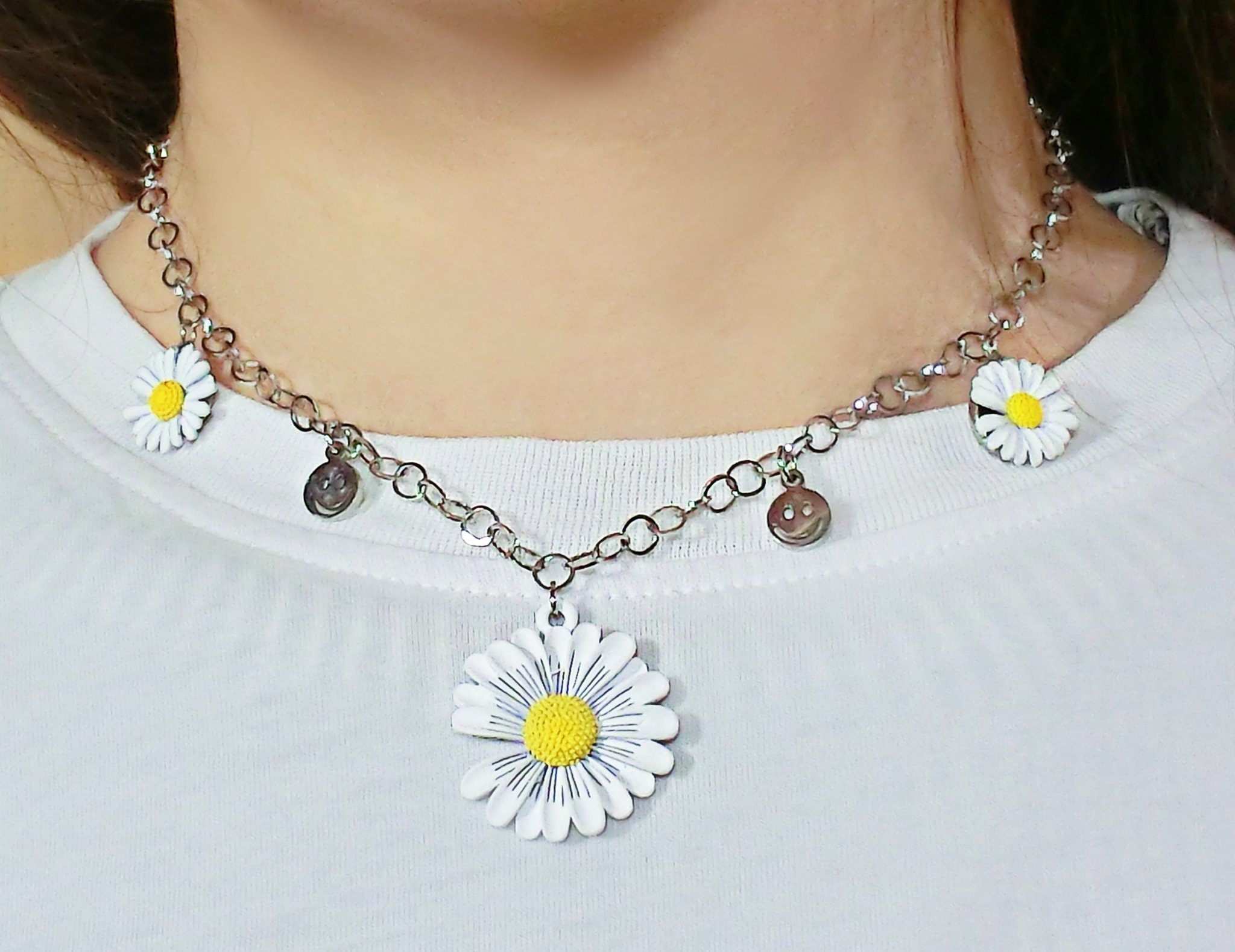 Jimin BTS Inspired Daisy Necklace. Permission to Dance