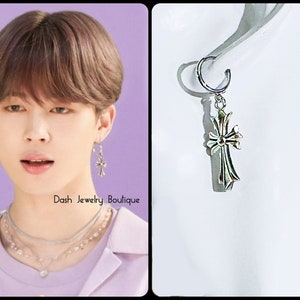 BTS Jimin Inspired Earrings, BTS Jimin Style Earrings, BTS
