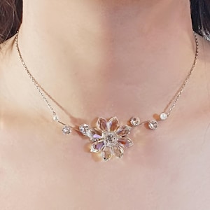 Daphne Regency Bridgerton tv-show geïnspireerde ketting, vintage royalty ketting in Victoriaanse stijl, bruiloft bal verjaardag cosplay ketting.