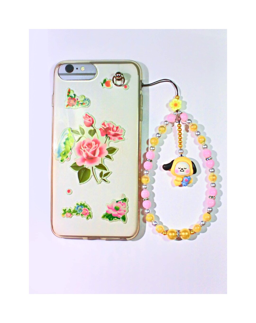 BTS BT21 Phone Charm, Phone Strap Handle Lanyard, Keychain Charm, BTS ...