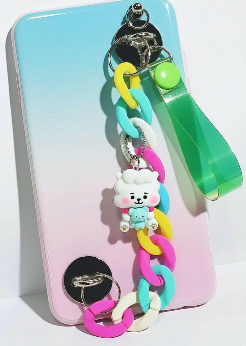 Phone Charms , Kpop BTS Army Gift Keychain, Strap Handle Lanyard - Etsy ...