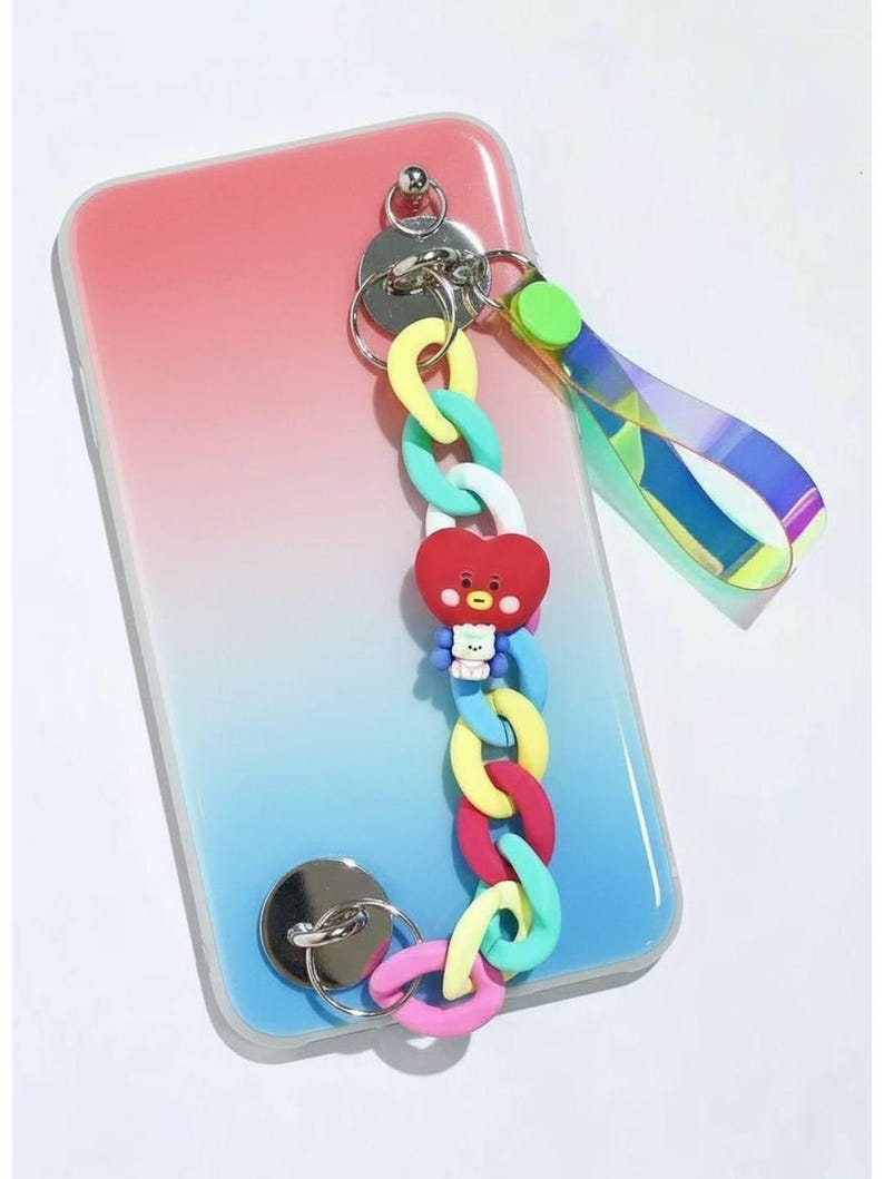 Phone Charms , Kpop BTS Army Gift Keychain, Strap Handle Lanyard - Etsy ...