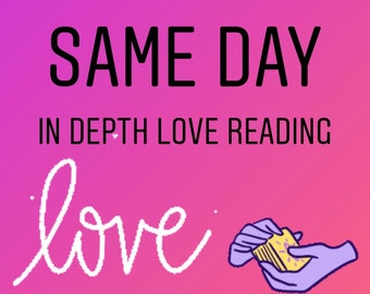 Love Tarot Reading Etsy