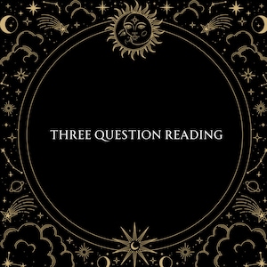 Three Question Tarot Card Reading