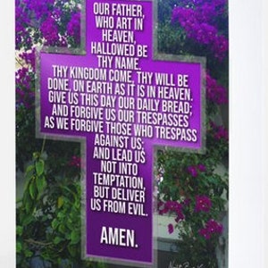 The Lord&#39;s Prayer - in English