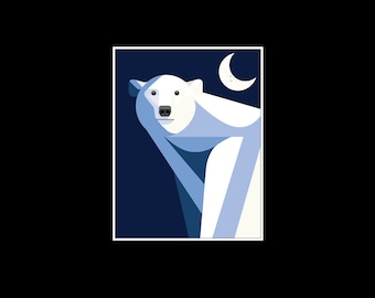 Polar Bear card