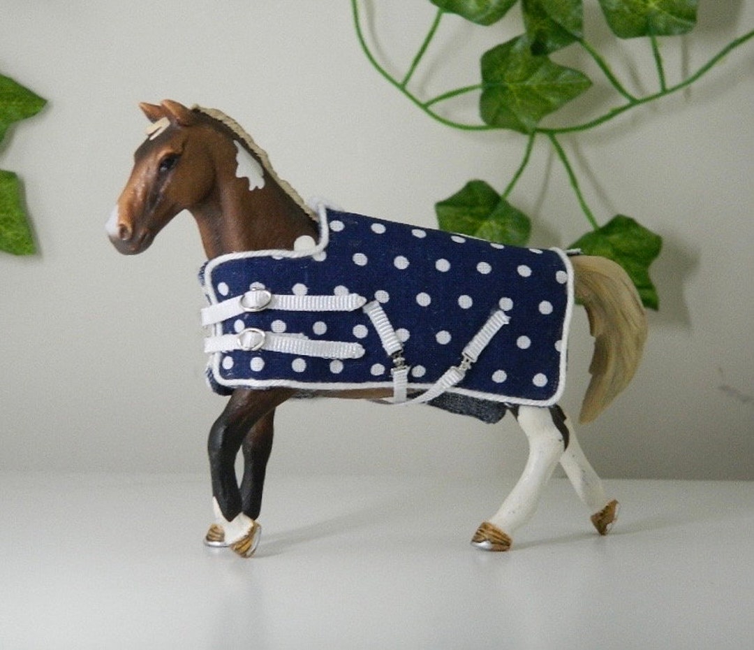 Schleich Horse Blanket Realistic Buckles Etsy