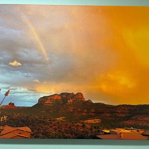 Sedona Arizona Sunset Canvas