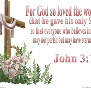 John 3:16 Scripture