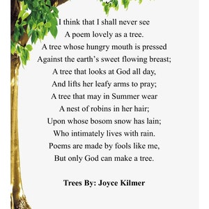 Trees Poem